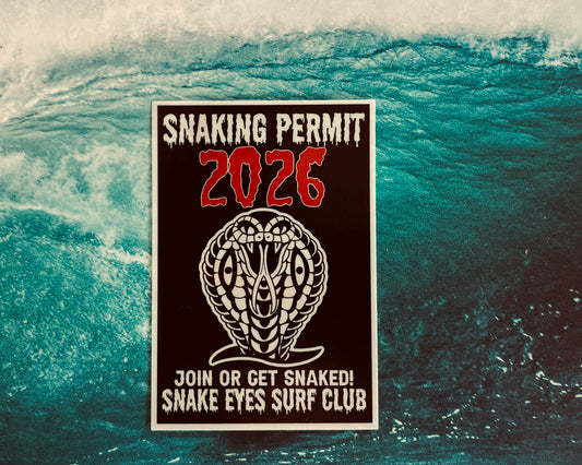 2026 SNAKING PERMIT